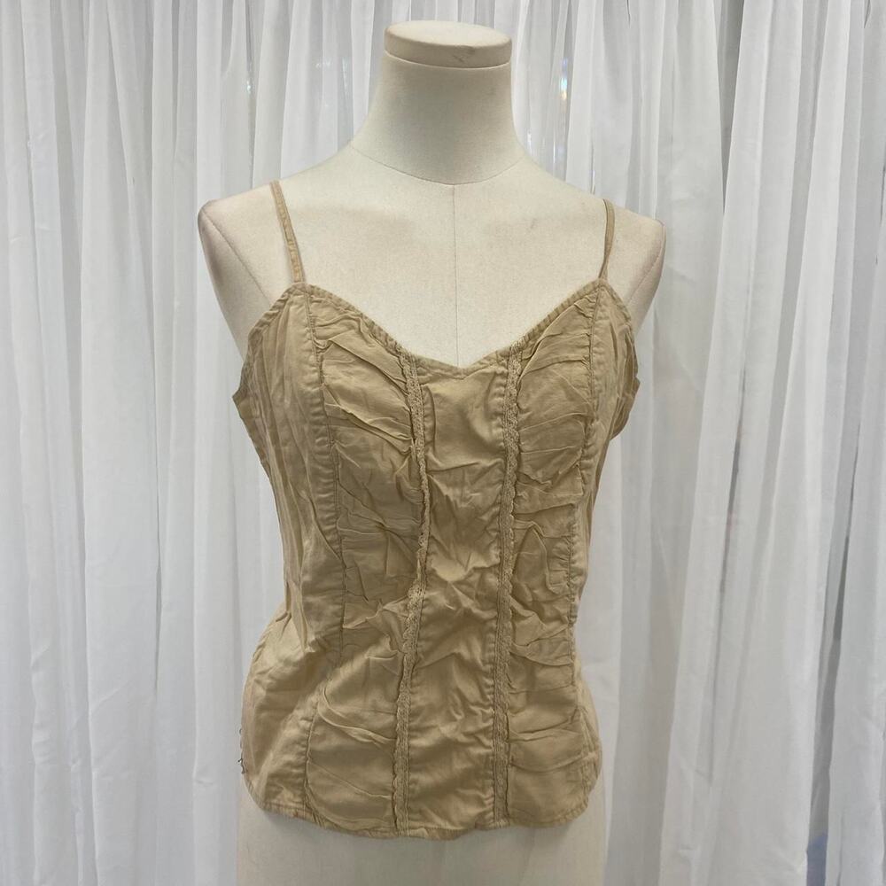 Vintage tan tank top